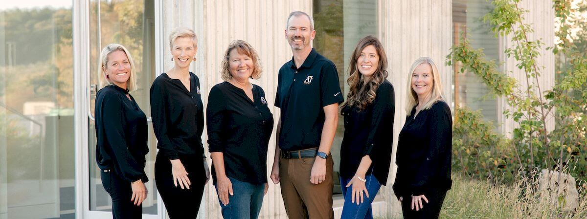 AJ Realty Staff in Black Shirts